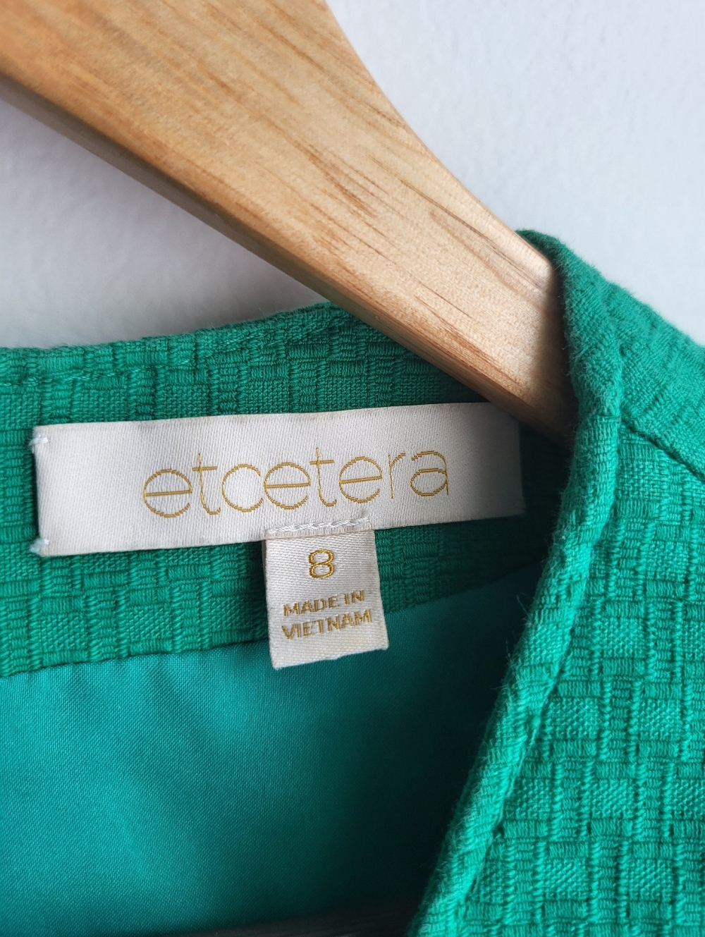 Etcetera Emerald Green Sleeveless V-Neck Midi Dress - Picture 2 of 5